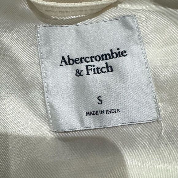 NEW Abercrombie And Fitch Collarless Tweed Jacket - Picture 7 of 8